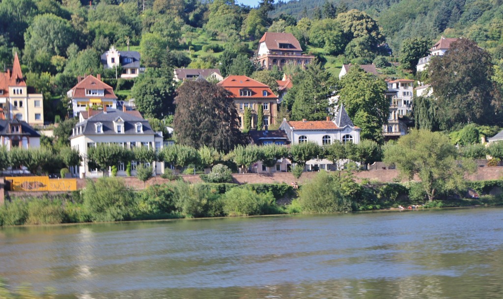 Foto: Ribera del Neckar - Heidelberg (Baden-Württemberg), Alemania