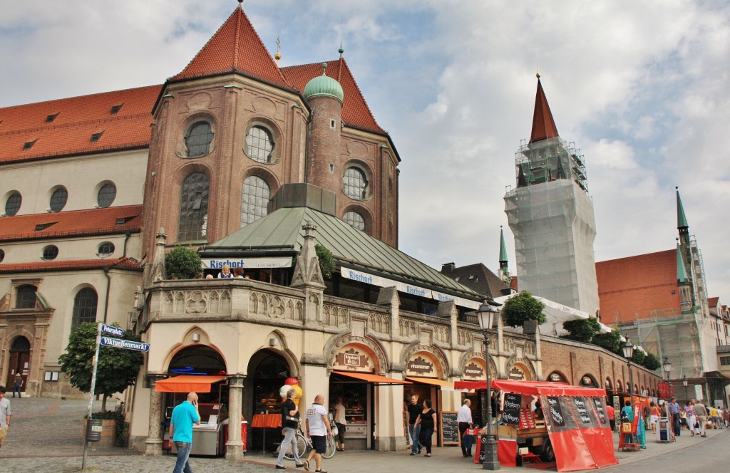 Foto: Viktualien-markt - Múnich (München) (Bavaria), Alemania