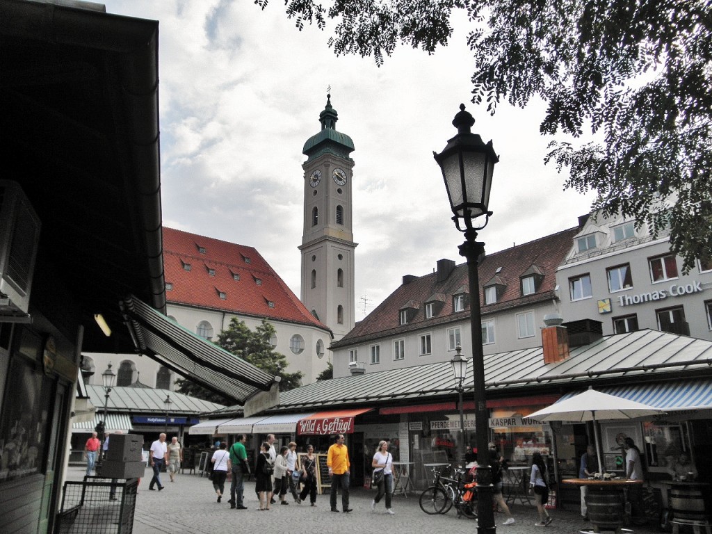 Foto: Viktualien-markt - Múnich (München) (Bavaria), Alemania