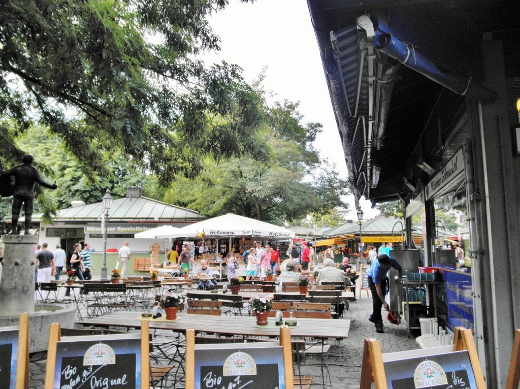 Foto: Viktualien-markt - Múnich (München) (Bavaria), Alemania