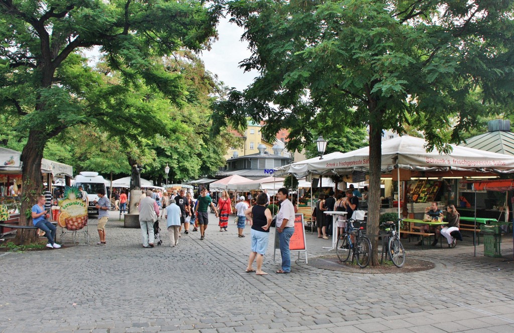 Foto: Viktualien-markt - Múnich (München) (Bavaria), Alemania