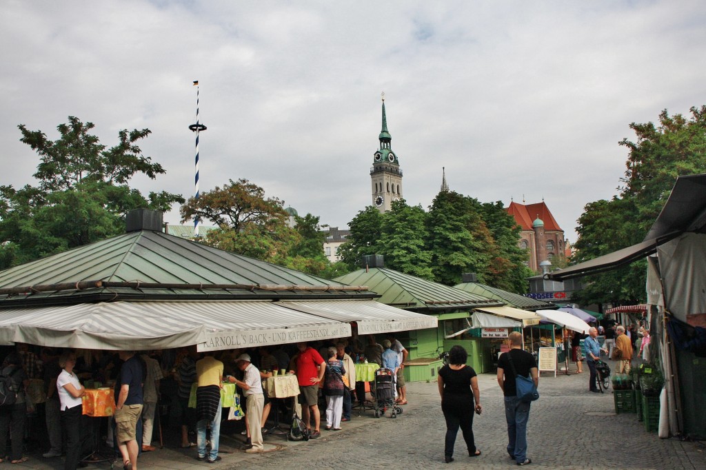 Foto: Viktualien-markt - Múnich (München) (Bavaria), Alemania