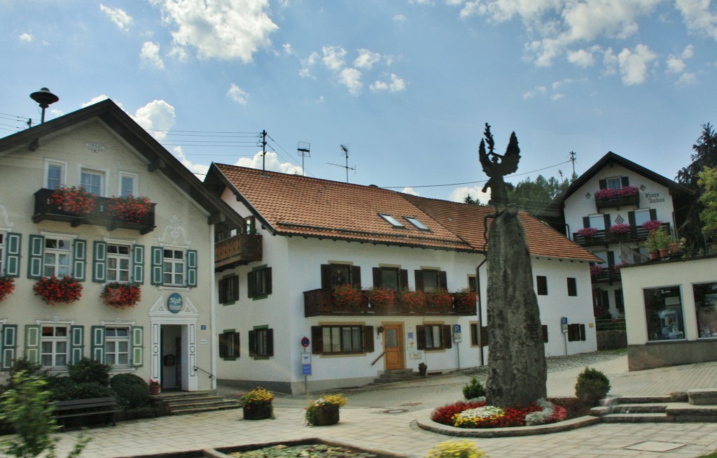 Foto: Vista del pueblo - Trauchgau (Bavaria), Alemania