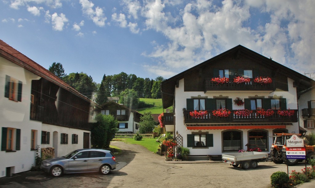 Foto: Vista del pueblo - Trauchgau (Bavaria), Alemania