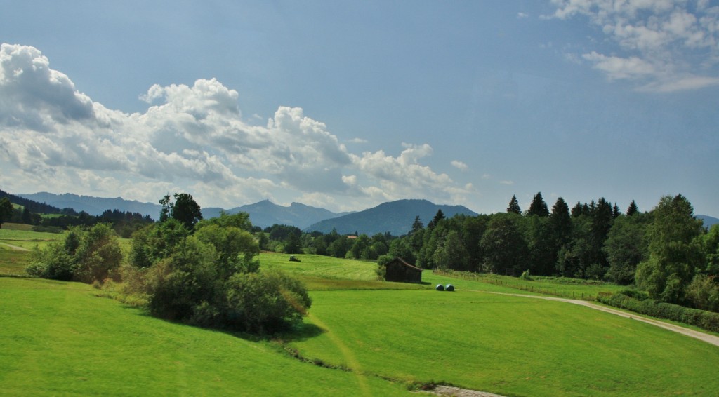 Foto: Paisaje de Baviera - Trauchgau (Bavaria), Alemania