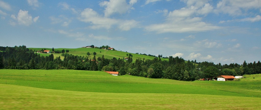 Foto: Paisaje de Baviera - Trauchgau (Bavaria), Alemania