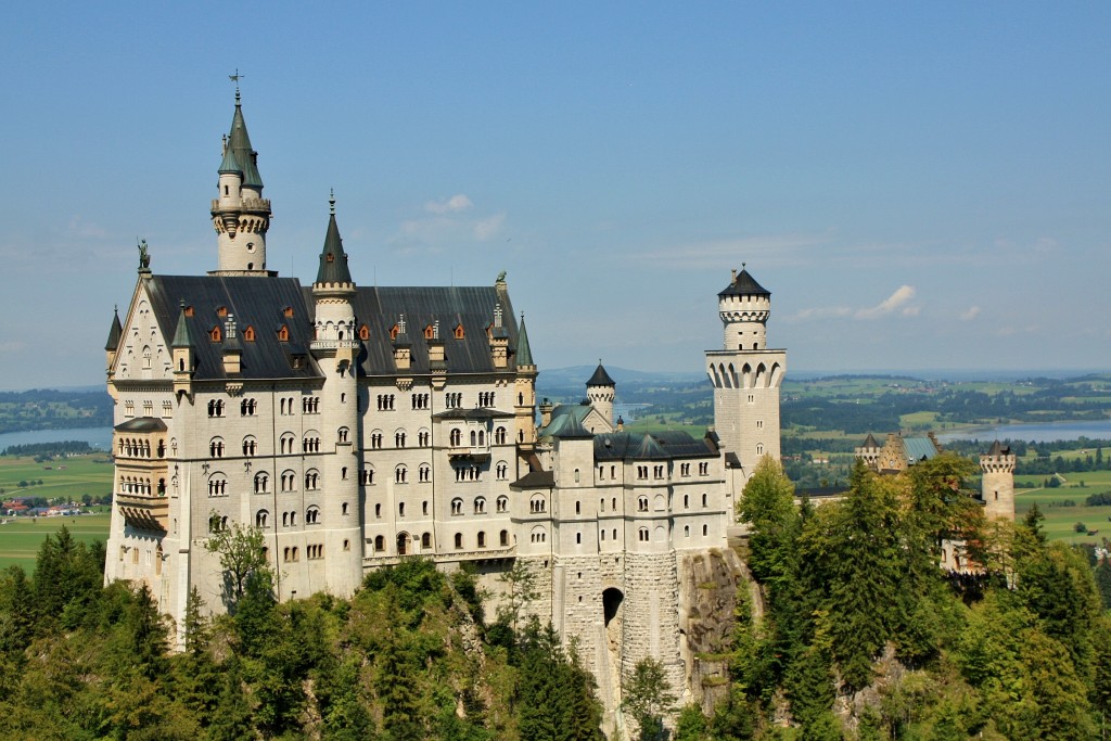 Foto: Castillo de Neuschwanstein - Hohenschwangau (Bavaria), Alemania