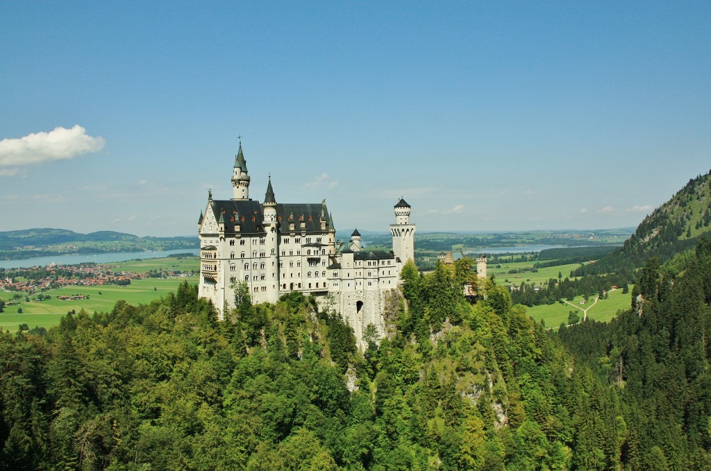 Foto: Castillo de Neuschwanstein - Hohenschwangau (Bavaria), Alemania