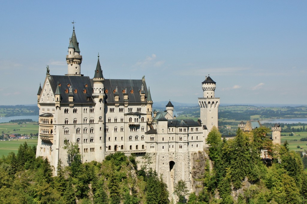 Foto: Castillo de Neuschwanstein - Hohenschwangau (Bavaria), Alemania