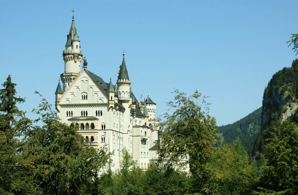 Foto: Castillo de Neuschwanstein - Hohenschwangau (Bavaria), Alemania