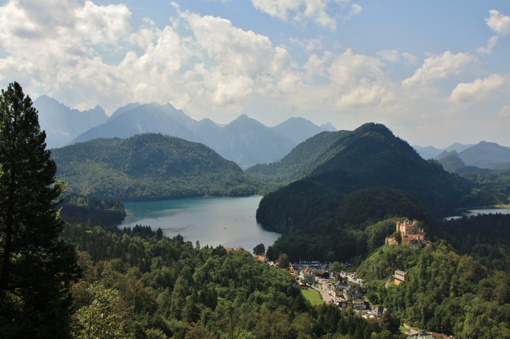 Foto: Paisaje de Baviera - Hohenschwangau (Bavaria), Alemania