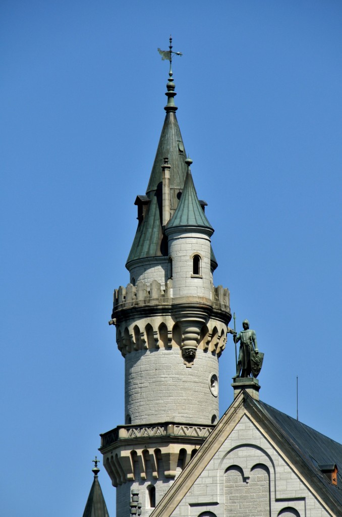 Foto: Castillo de Neuschwanstein - Hohenschwangau (Bavaria), Alemania