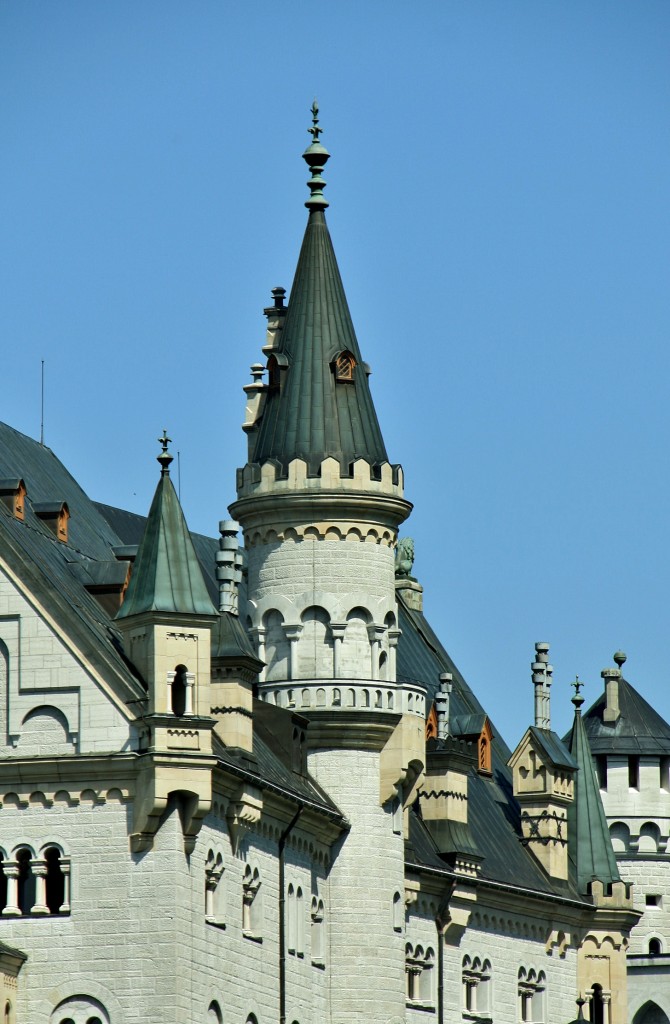 Foto: Castillo de Neuschwanstein - Hohenschwangau (Bavaria), Alemania