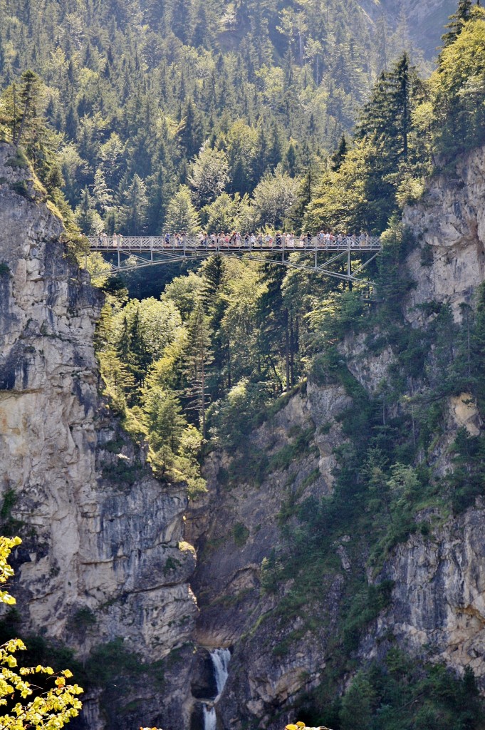 Foto: Mirador hacia el castillo - Hohenschwangau (Bavaria), Alemania