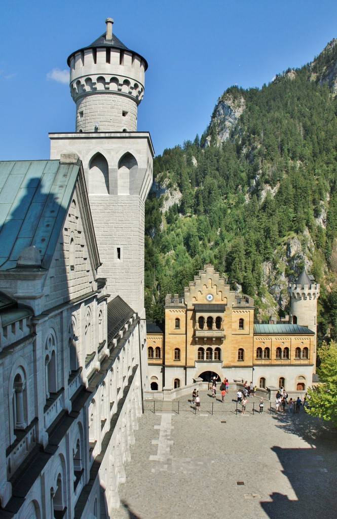 Foto: Castillo de Neuschwanstein - Hohenschwangau (Bavaria), Alemania