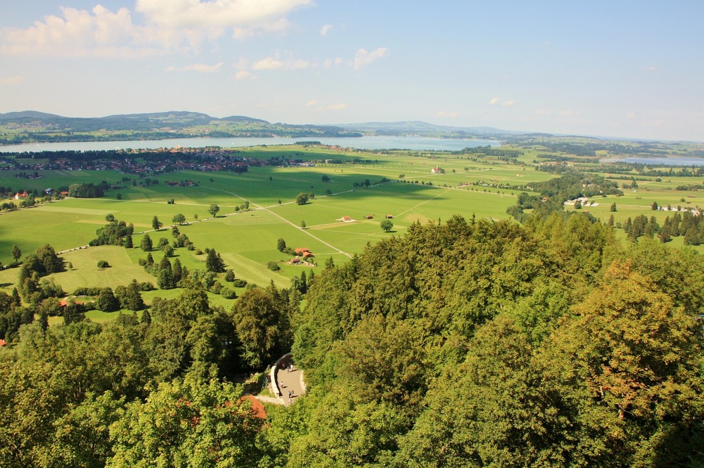 Foto: Paisaje de Baviera - Hohenschwangau (Bavaria), Alemania