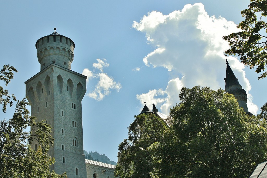 Foto: Castillo de Neuschwanstein - Hohenschwangau (Bavaria), Alemania