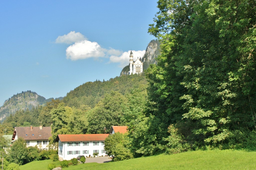 Foto: Vista del pueblo - Hohenschwangau (Bavaria), Alemania