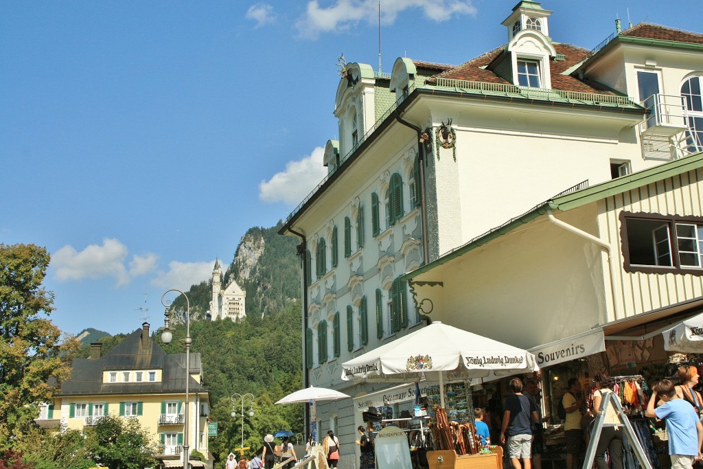 Foto: Vista del pueblo - Hohenschwangau (Bavaria), Alemania