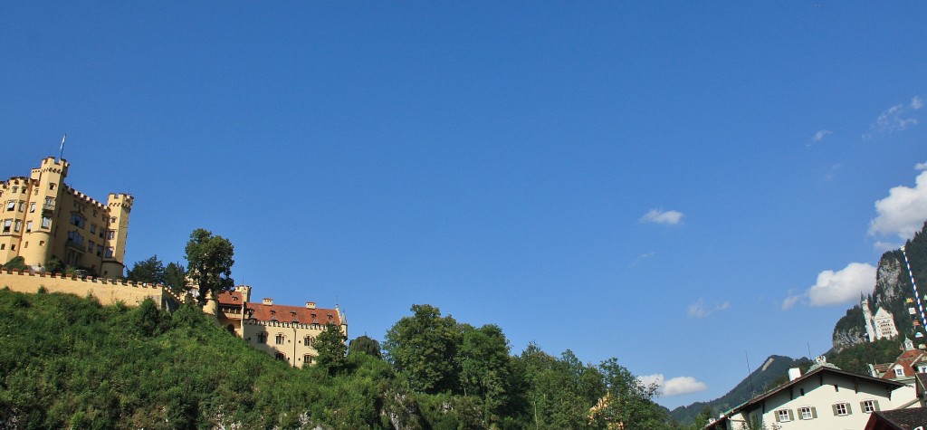 Foto: Los dos castillos - Hohenschwangau (Bavaria), Alemania