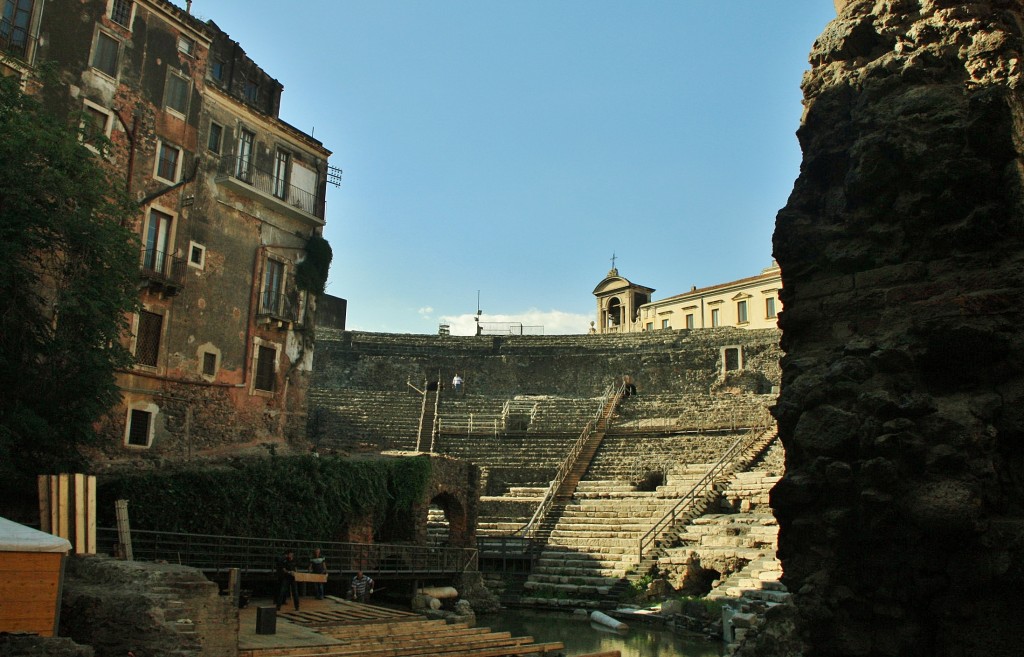 Foto: Teatro Romano - Catania (Sicily), Italia