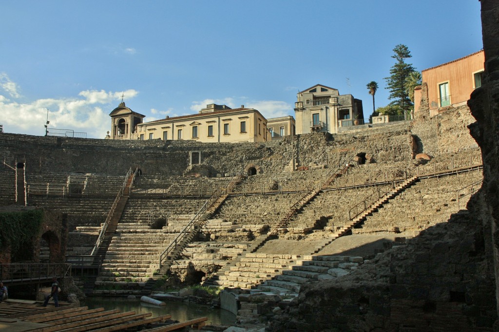 Foto: Teatro Romano - Catania (Sicily), Italia