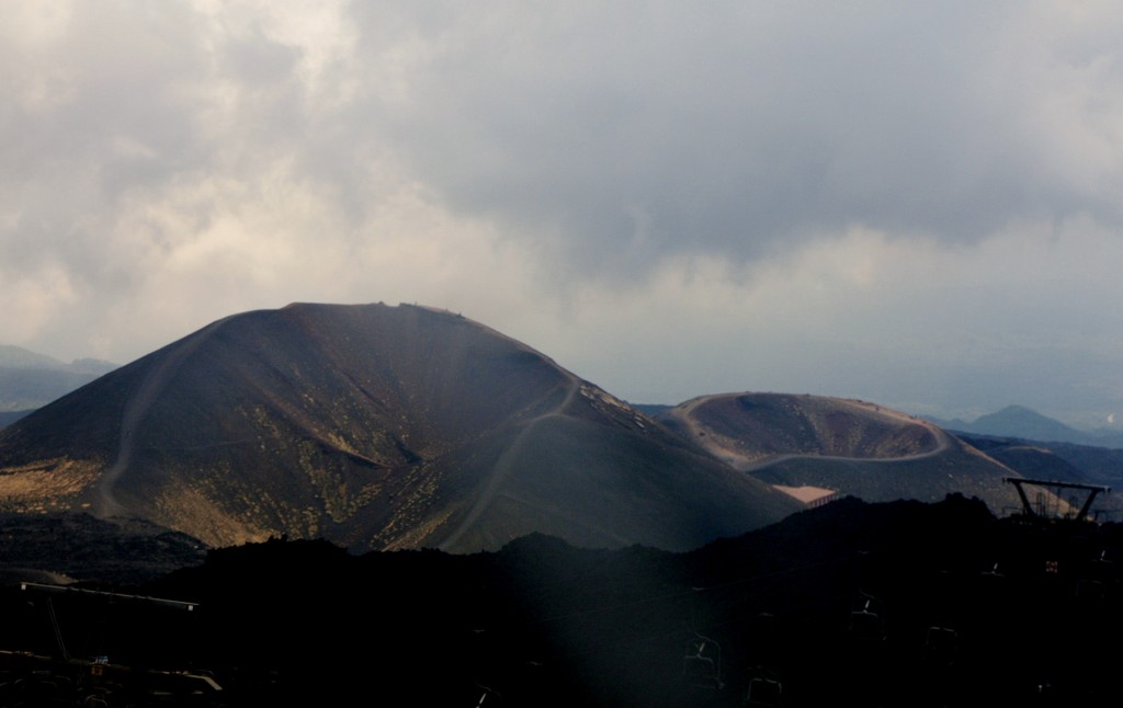 Foto: Vistas desde el funicular - Nicolosi (Sicily), Italia