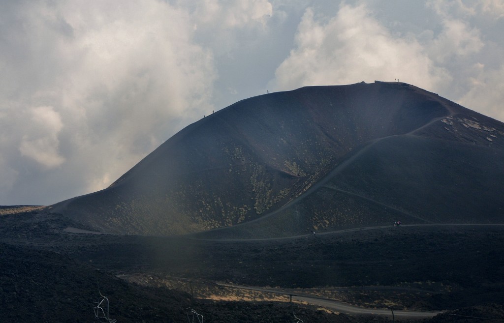 Foto: Vistas desde el funicular - Nicolosi (Sicily), Italia