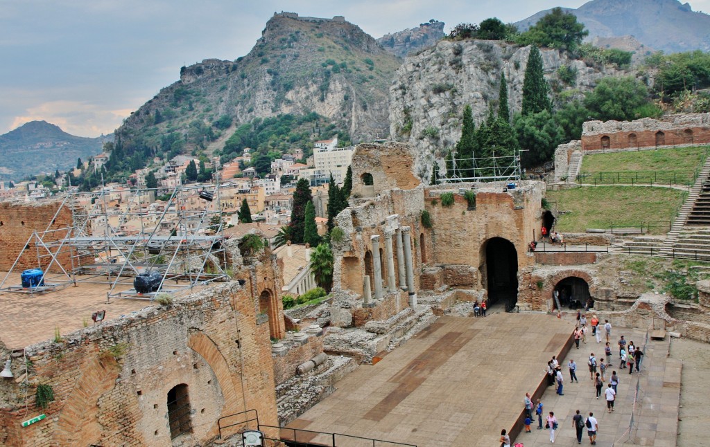 Foto: Teatro griego - Taormina (Sicily), Italia