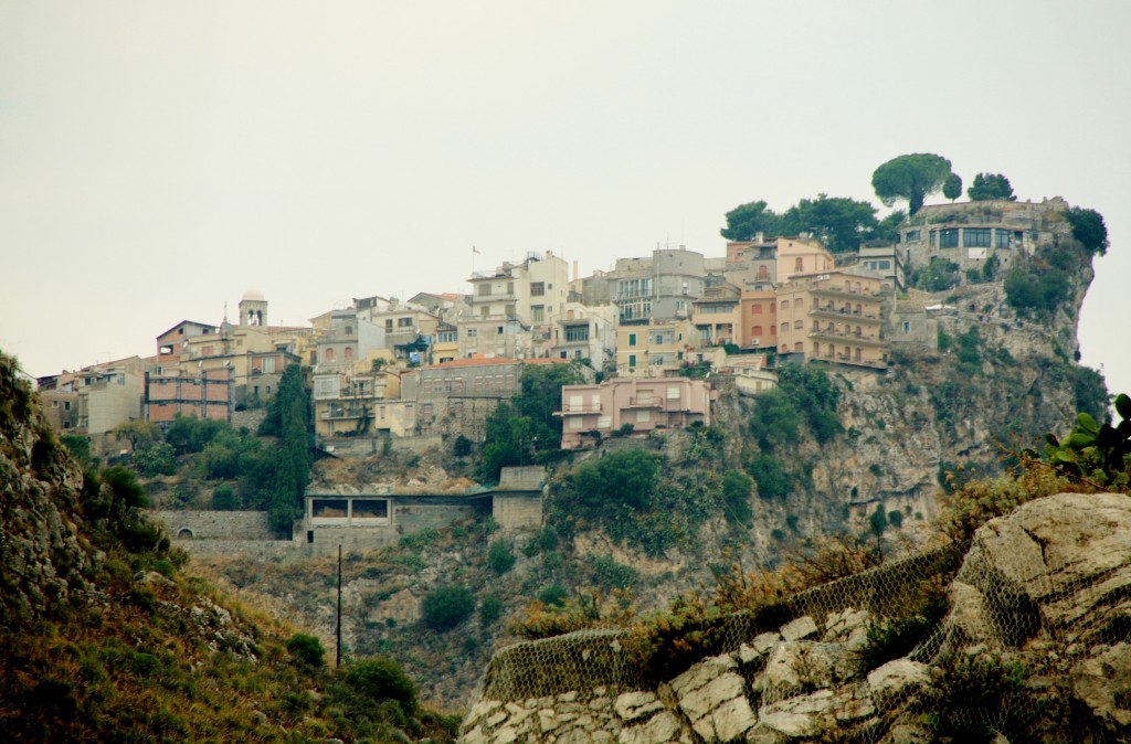 Foto: Vistas desde el teatro griego - Taormina (Sicily), Italia