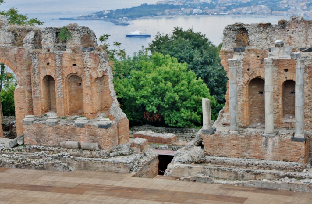 Foto: Teatro griego - Taormina (Sicily), Italia