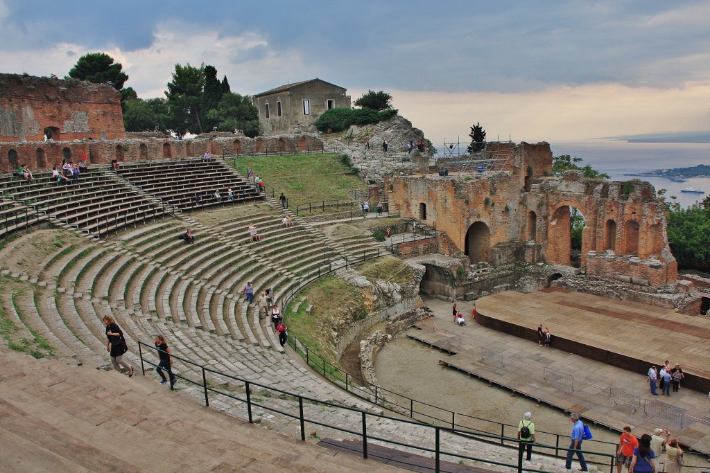 Foto: Teatro griego - Taormina (Sicily), Italia