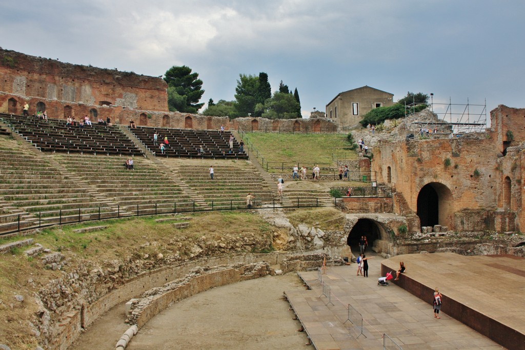 Foto: Teatro griego - Taormina (Sicily), Italia