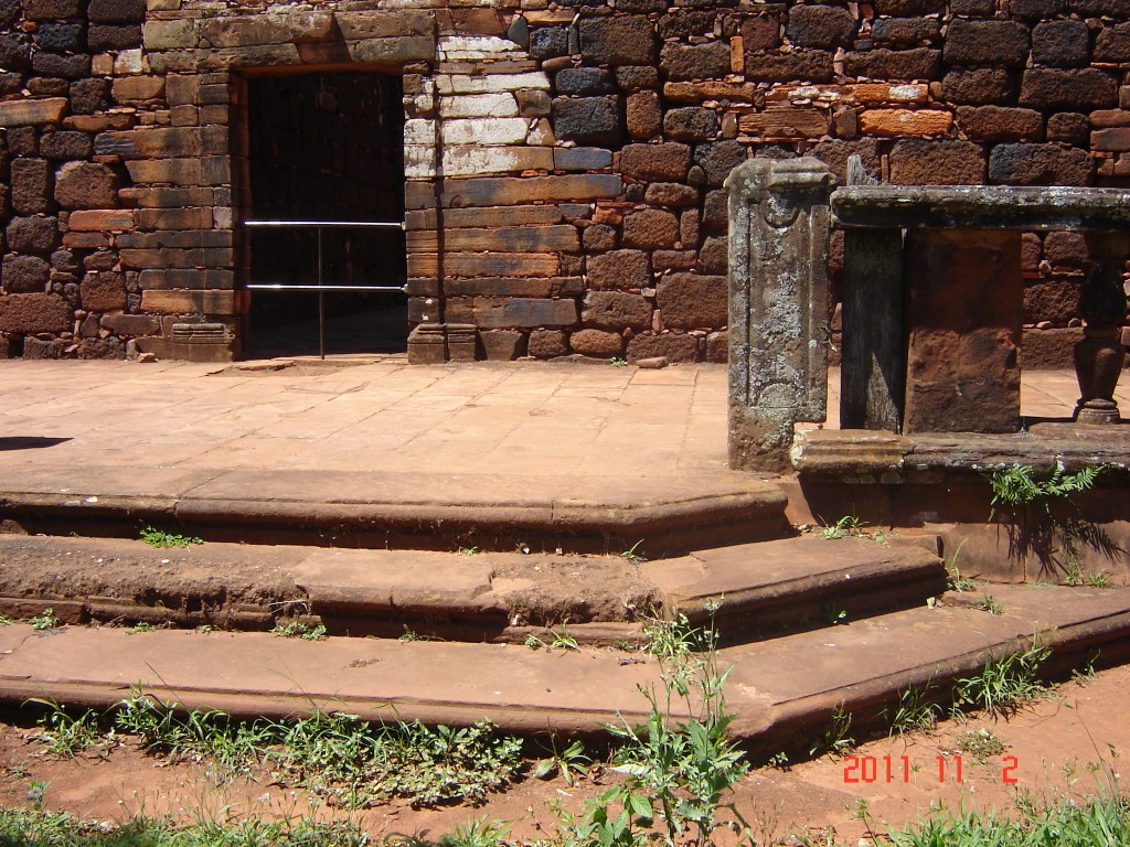 Foto: Ruinas de la Misión Jesuítica de San Ignacio - San Ignacio (Misiones), Argentina