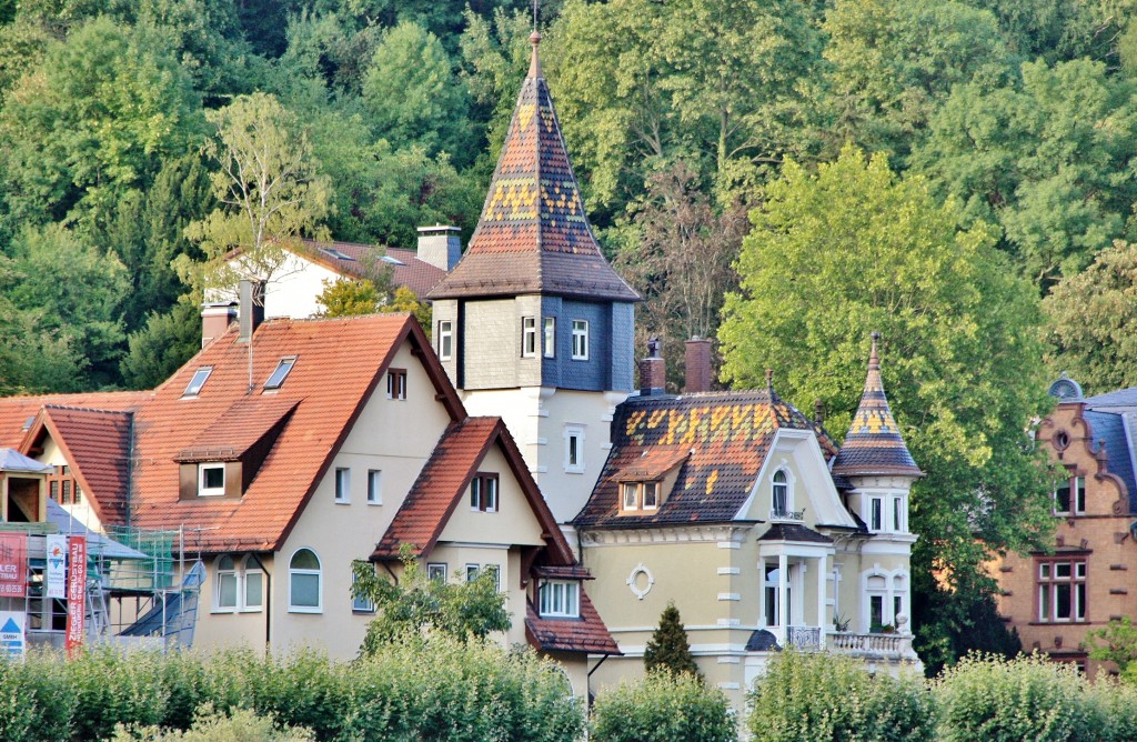 Foto: Ribera del Neckar - Heidelberg (Baden-Württemberg), Alemania