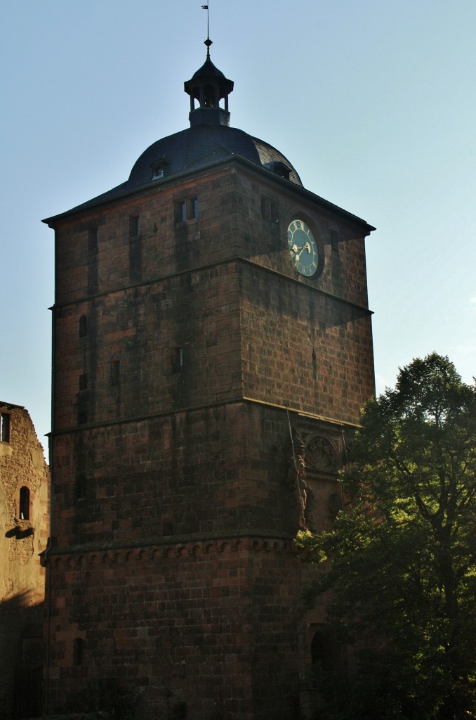 Foto: Entrada al castillo - Heidelberg (Baden-Württemberg), Alemania