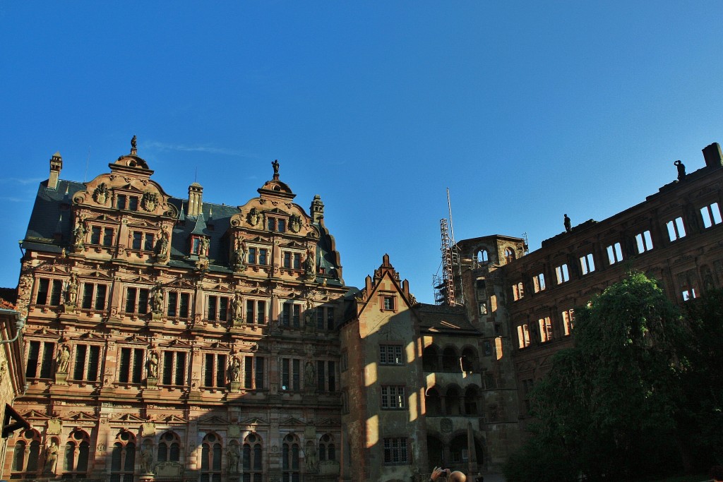 Foto: Interior del castillo - Heidelberg (Baden-Württemberg), Alemania