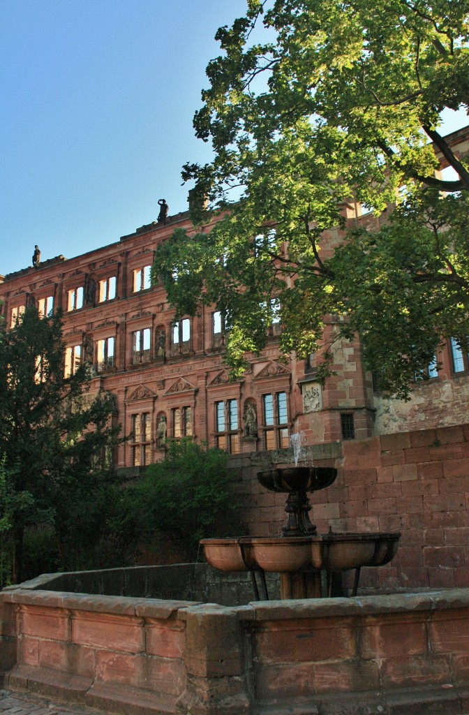 Foto: Interior del castillo - Heidelberg (Baden-Württemberg), Alemania