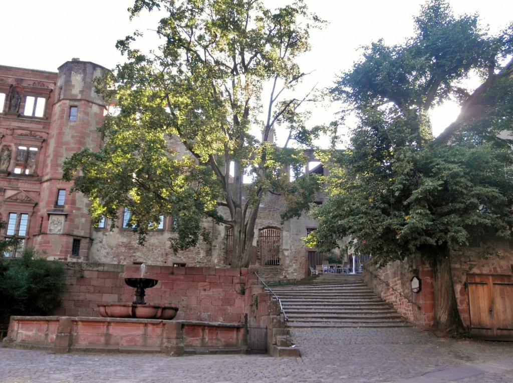 Foto: Interior del castillo - Heidelberg (Baden-Württemberg), Alemania