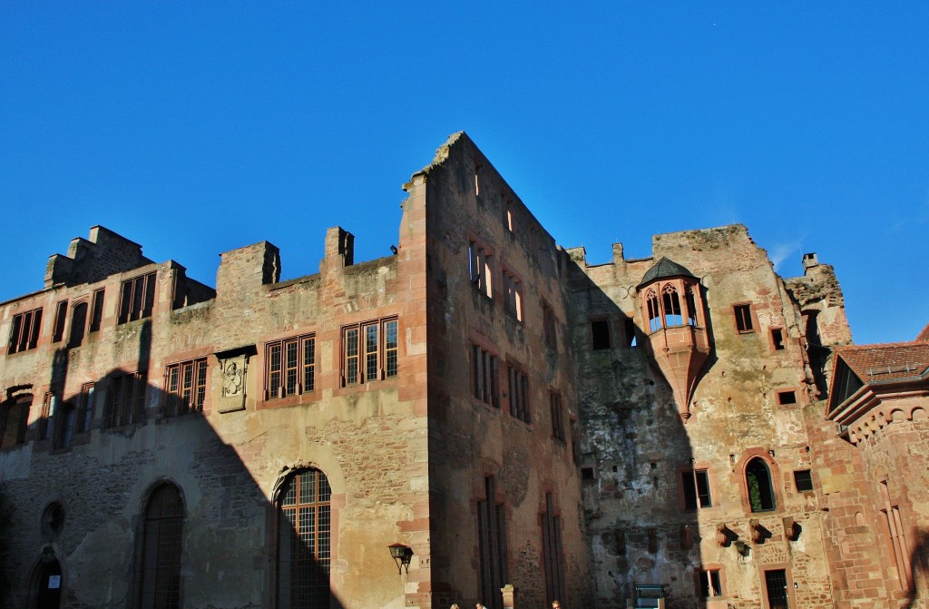 Foto: Interior del castillo - Heidelberg (Baden-Württemberg), Alemania