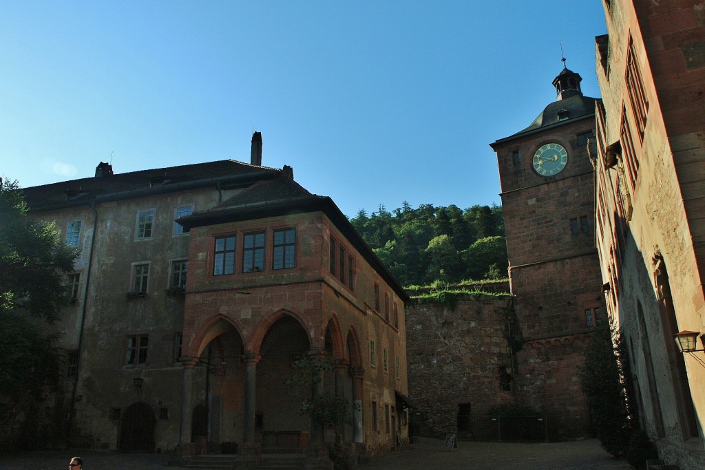 Foto: Interior del castillo - Heidelberg (Baden-Württemberg), Alemania