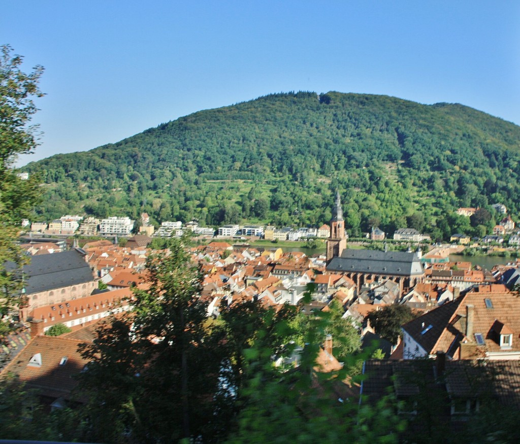 Foto: Vistas desde el castillo - Heidelberg (Baden-Württemberg), Alemania