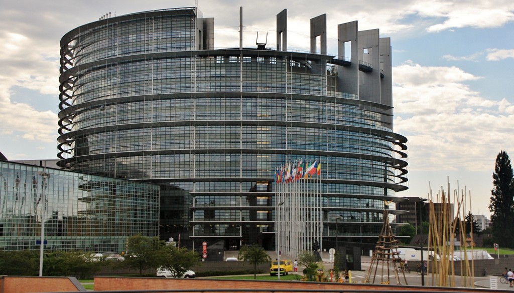 Foto: Parlamento europeo - Estrasburgo (Strasbourg) (Alsace), Francia