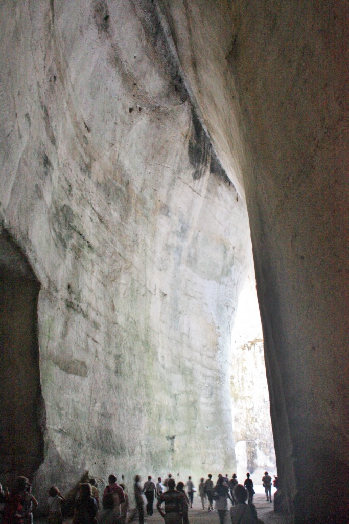 Foto: Interior de la Oreja de Dionisio - Siracusa (Sicily), Italia