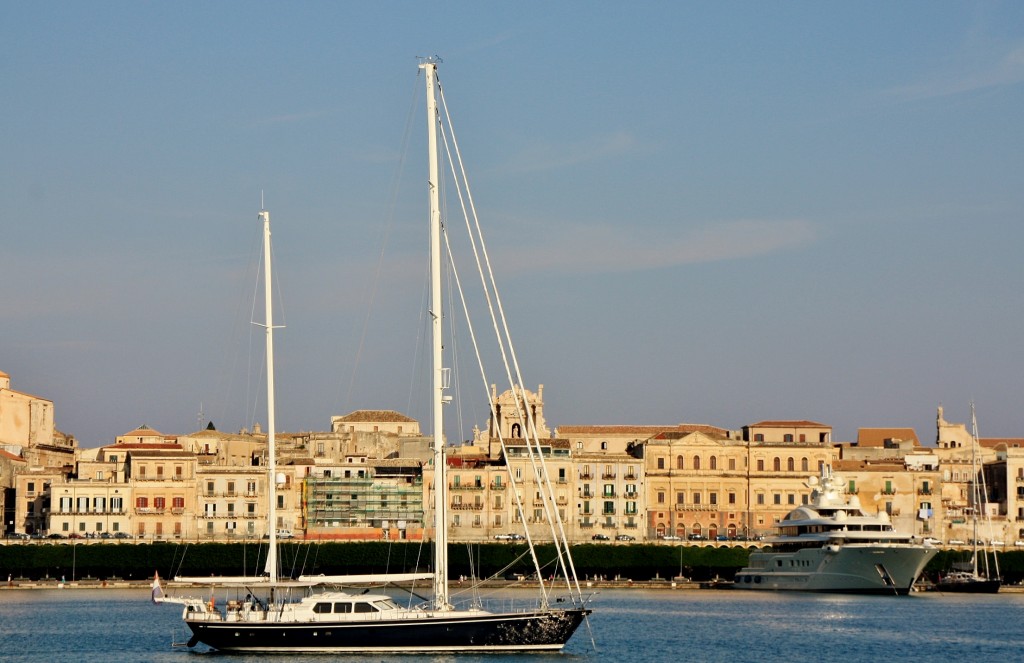 Foto: Vistas desde el puerto - Siracusa (Sicily), Italia