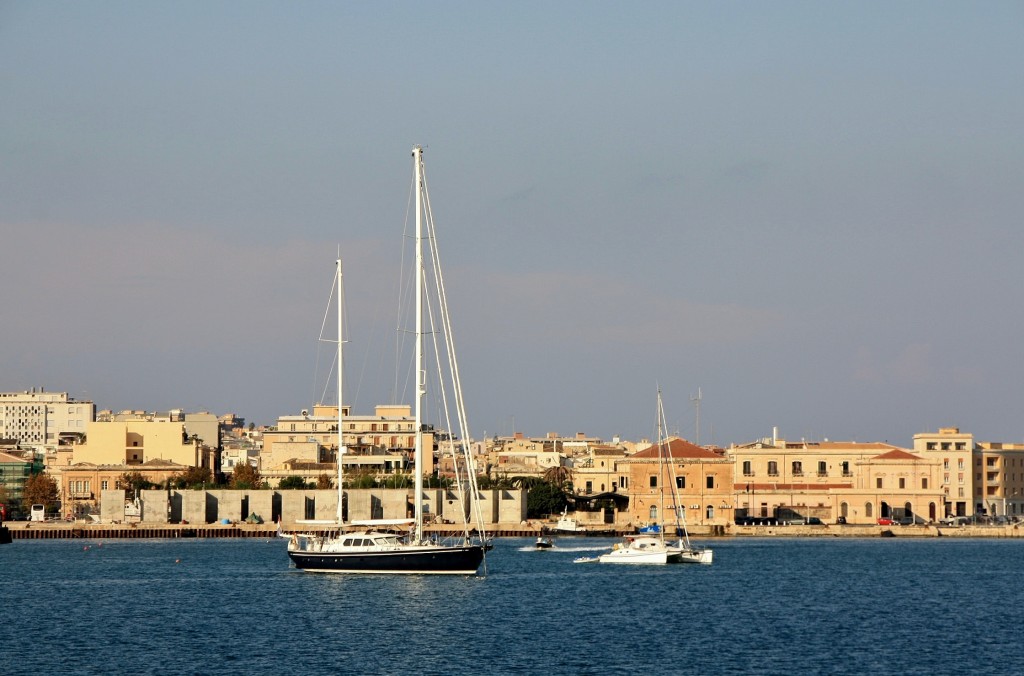 Foto: Vistas desde el puerto - Siracusa (Sicily), Italia