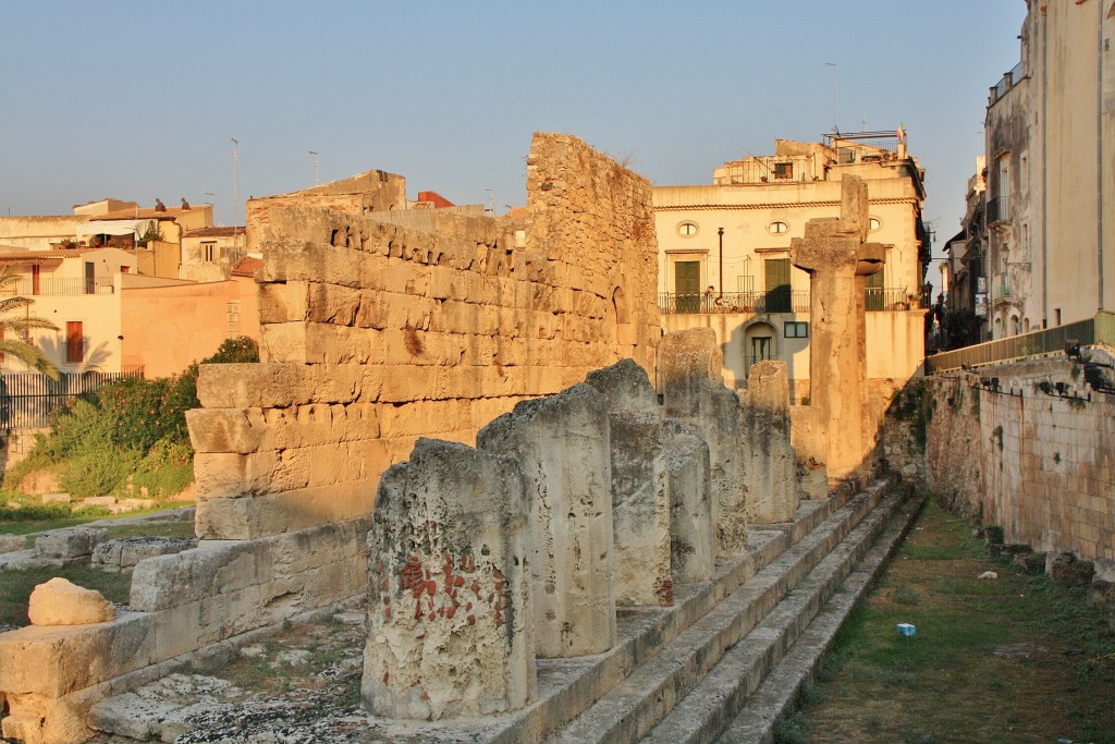 Foto: Templo de Apolo - Siracusa (Ortigia) (Sicily), Italia