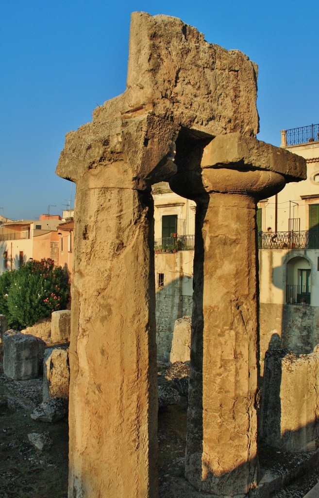 Foto: Templo de Apolo - Siracusa (Ortigia) (Sicily), Italia