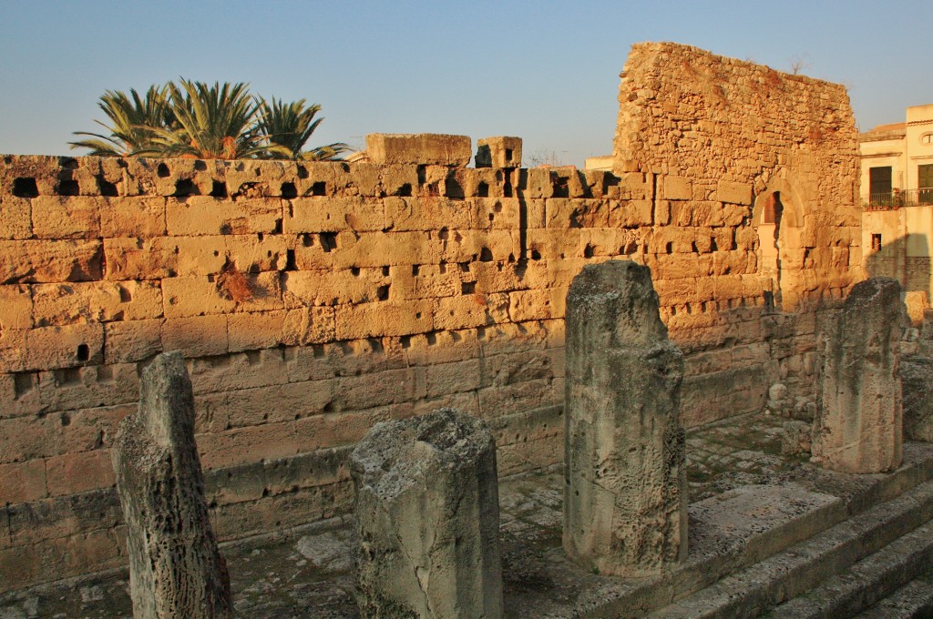 Foto: Templo de Apolo - Siracusa (Ortigia) (Sicily), Italia