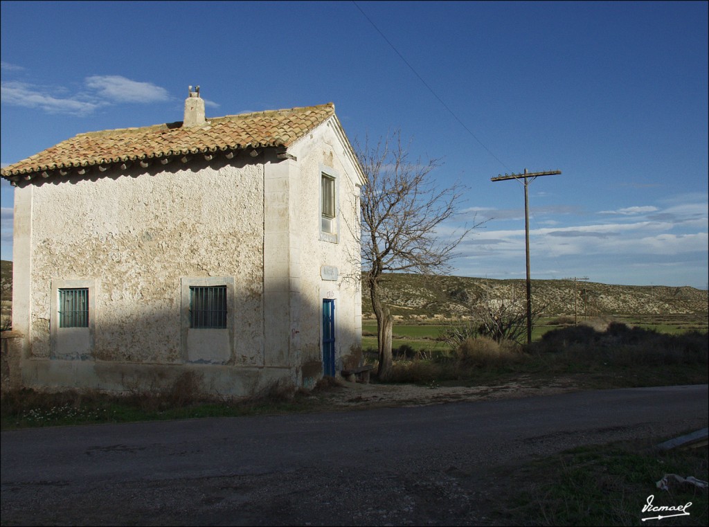 Foto: 60118-06 CRUCE CASILLA KM-109 - Zaragoza (Aragón), España